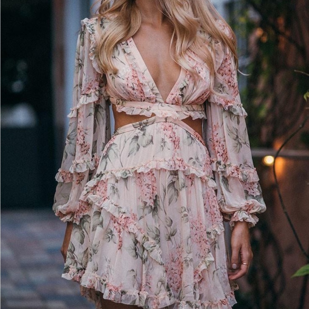 Knock off Zimmerman Prima cut out dress!